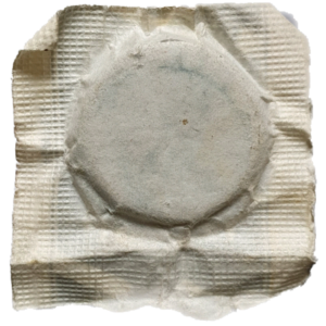 Cartela com 2 fichas telefônicas - DDD - TELESP