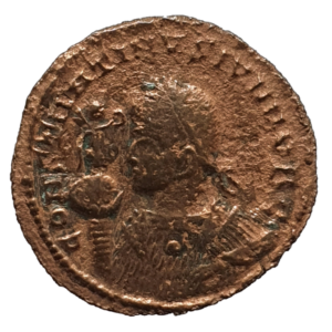 Império Romano, Constantino II, follis, bronze, 337 a 340 dC