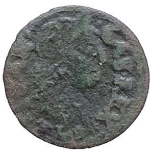 Comunidade das Duas Nações (Polônia e Lituânia), szelag, 1664, cobre