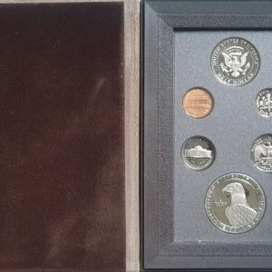 Estados Unidos, set Prestige 1983S, incluindo dólar de prata de 1983 das Olimpíadas de Los Angeles 1984