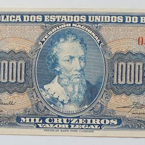 Brasil, República, 1000 cruzeiros 1961