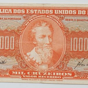 Brasil, República, 1000 cruzeiros 1960