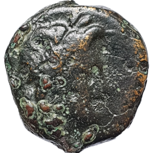 Reino Selêucida, Alexandre Balas I, bronze, Hércules / Apolo