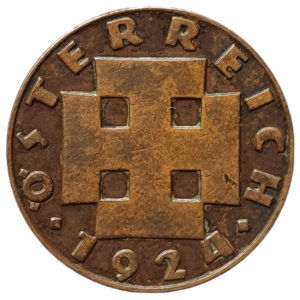 Áustria, 200 kronen 1924