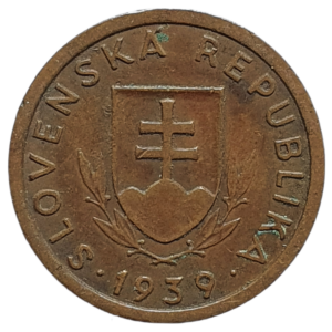 Eslováquia, 10 halierov 1939, Segunda Guerra Mundial