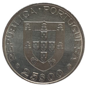 Portugal, 25 escudos 1979, Ano Internacional da Criança