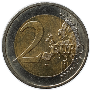 Áustria, 2 euro 2012, bimetálica, 10 Anos do Euro