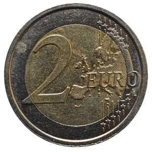 Itália, 2 euro 2009, bimetálica, Dante Alighieri