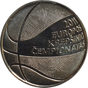 Lituânia, 1 litas 2011, Campeonato Europeu de Basquete