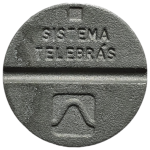 Brasil, ficha telefônica LOCAL, Fontamac, 1989