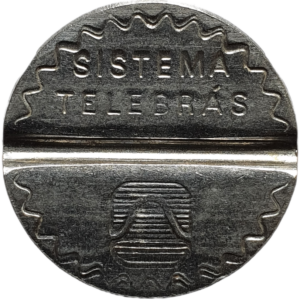 Brasil, ficha telefônica DDD*, CMB, 1992