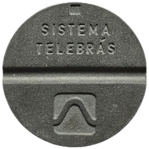 Brasil, ficha telefônica LOCAL, Fontamac, 1985