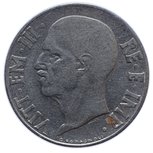 Itália (Segunda Guerra), 20 centesimi 1942, acmonital, 4 g, 21.7 mm, km# 75b