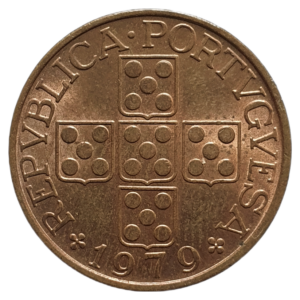 Portugal, 50 centavos 1979, bronze, 4.5g, 22.5mm, km# 596