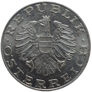 Áustria, 10 schilling 1994, níquel revestido de cupro-níquel, 6.25g, 26mm, km# 2918