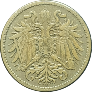 Áustria (Monarquia dos Habsburgos), 2 heller 1912, bronze, 3.35g, 19mm, Francisco José I, km# 2801