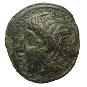 Macedônia, Filipe II, bronze, 18 mm, 5.6 g, 359 a 336 aC, pai de Alexandre, o Grande