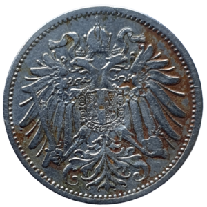 Áustria (Império), 20 heller 1895, níquel, 4 g, 21 mm, km# 2803