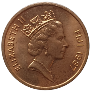 Fiji, 1 cent 1987, bronze, 1.9 g, 17.5 mm, km# 49