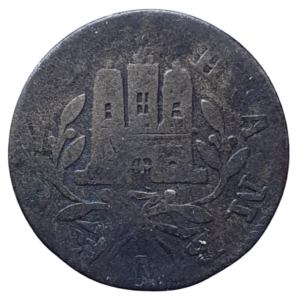 Hamburgo (estado alemão), 1 schilling 1768, prata 0.375, 1.0 g, 17 mm, km# 354