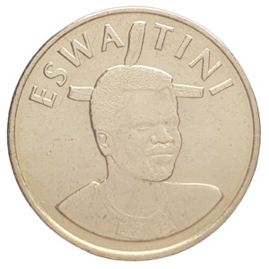 Essuatíni, 2 emmalangeni 2021, alumínio-bronze, 5 g, 24 mm, N# 342204