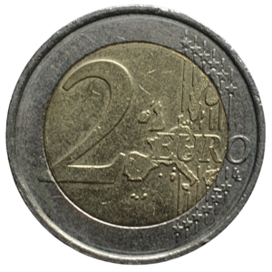 Bélgica, 2 euros 2004, bimetálica, 8.5 g, 25.75 mm, km# 231