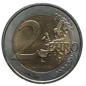 Áustria, 2 euros 2012, bimetálica, 8.5 g, 25.75 mm, km# 3143, Bertha von Suttner
