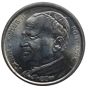 Brasil, Medalha Visita do Papa João Paulo II, 1980, cuproníquel, 6.6 g, 27 mm