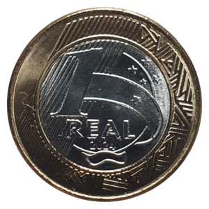 Brasil, República, 1 real 2024, 30 anos do Real