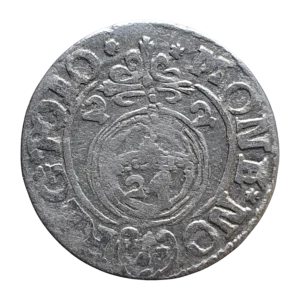 Comunidade das Duas Nações (Polônia e Lituânia), Sigismundo III, 3 polker (1/24 thaler) 1622, prata, 1.1 g, 19.5 mm, KM# 41