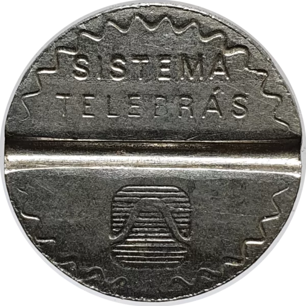 Brasil, ficha telefônica DDD, CMB, 1987 - Image 2