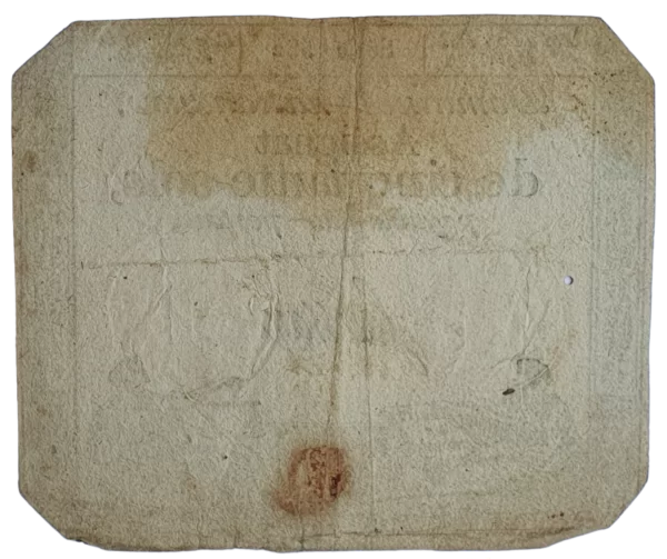 França, assignat, 50 sols 1793, série 582, época da Revolução Francesa - Image 3